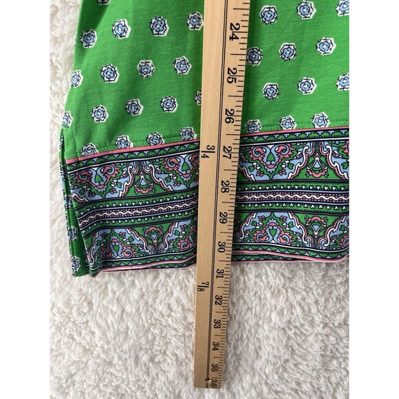 Coolibar Womens Tunic Top Sz XL Resort Green UV Protection 3/4 Sleeve - Picture 2 of 7